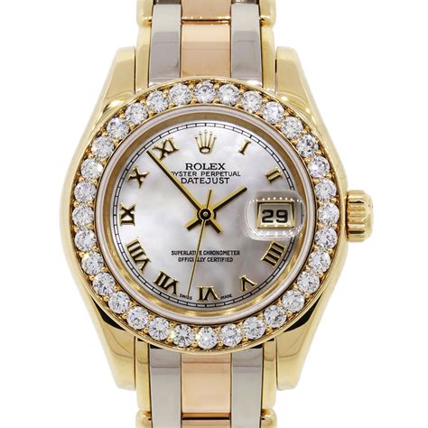 rolex lady datejust brillanten tridor|lady datejust 28mm.